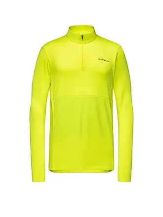 GOREWEAR | Maglia da running termica da uomo per allenamento con zip da 1/4 | 